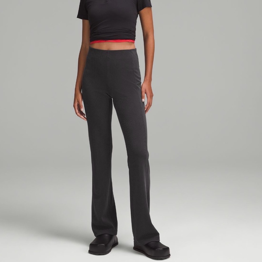 Lululemon Ribbed Softstreme Flared Pant NWT!